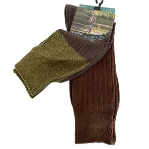 Cuddl Duds 2 Pair Crew Socks Climate Smart